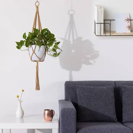 Bohemian Hand-Knotted Macrame Wall Art